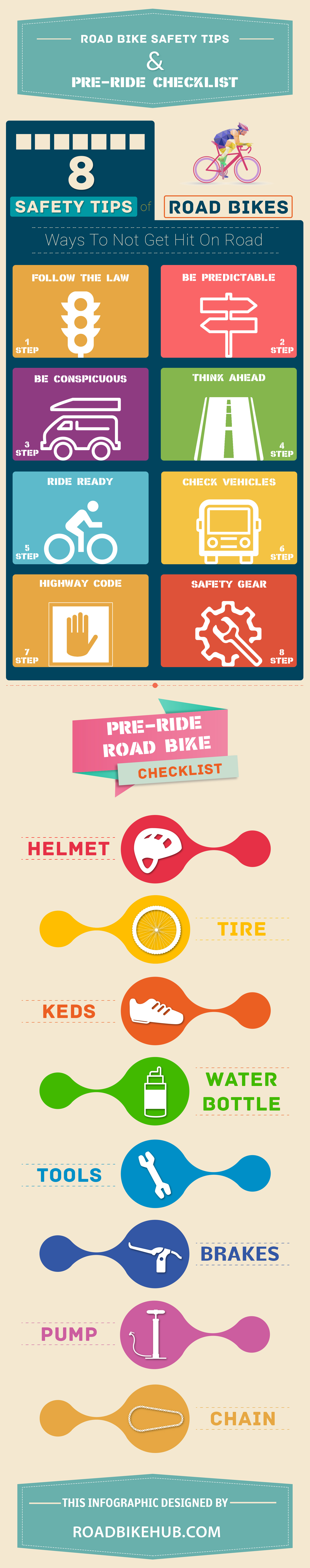 road bike safety tips